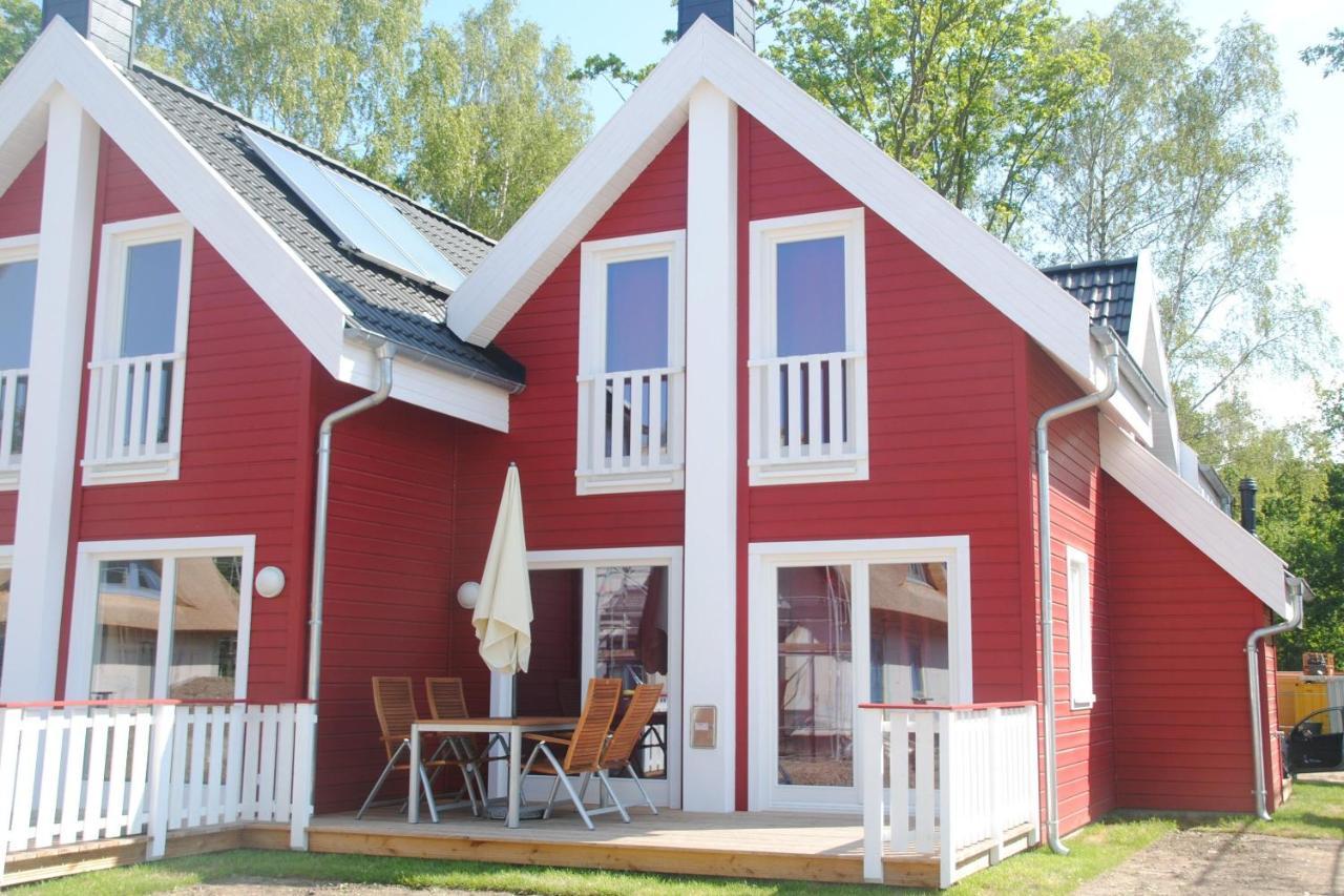 Ferienhaus Wellenlaeufer Haus - Sauna, Terrasse, Garten Glowe Exterior foto